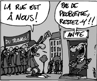 POLE EMPLOI CREE EN INTERNE UNE POLICE PRIVEE CONTRE LES CHÔMEURS. 