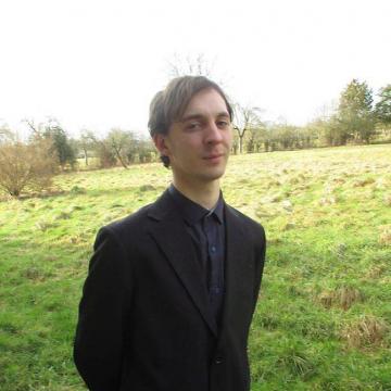 Steven Mafiodo, représentant de la Cocarde étudiante, à l'université de Caen.